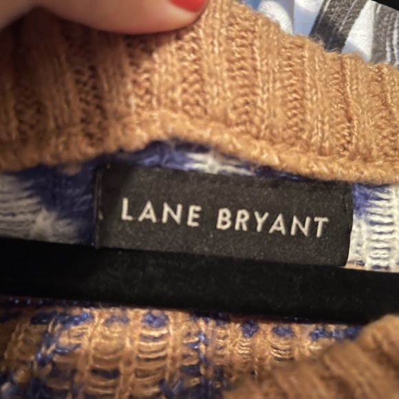 Lane Bryant Icelandic style sweater plus sized - Picture 2 of 4